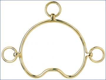 Gold Medal, Anti Rear Bit with Port Mouth