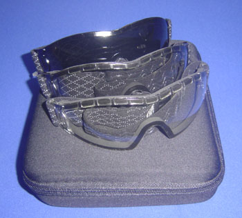 Skarchki Anti Fog Polycarb Lens, 3 pack inc. Case