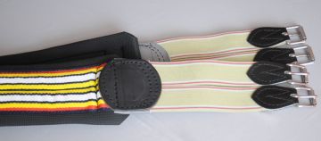 Exercise, Double Buckle, Folded Rubber Lined