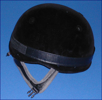 Helmet  elastic strapping