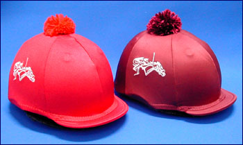 Pepperwear USA, Lycra Race & Track Cap with embroided logo & Pom Pom