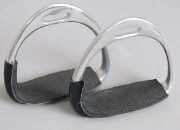 ITALIAN Aluminium, leather cover, Large