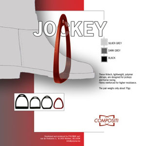 Compositi Lightweight Jockey Stirrups