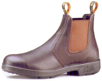 T Boots, Claret Kip, Pull on
