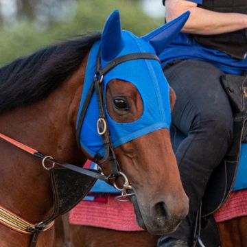 Iron Horse Mesh Earmuffs with Vinyl & Neoprene Ears