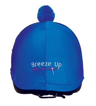 Breeze Up Lycra Cap, with Pom Pom