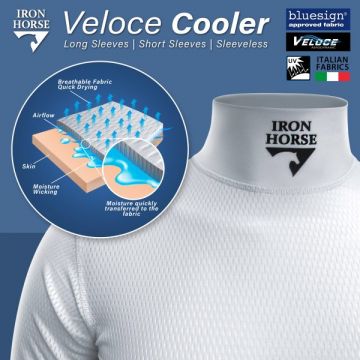 Iron Horse - Veloce Cooler - Short Sleeve - 142g