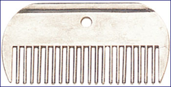 Aluminium Mane Comb