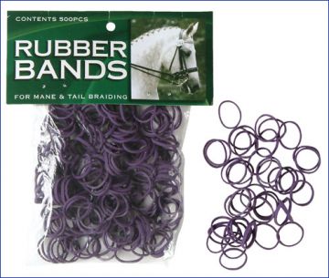 Mane Braid Rubber Bands, 500 pack