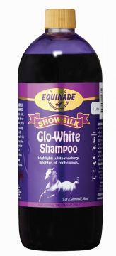 Equinade Showsilk Glo White Shampoo - 1lt