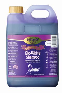 Equinade Showsilk Glo White Shampoo - 5lt