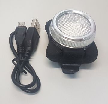 Flashing safety light, USB