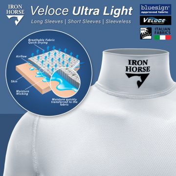 Iron Horse - Veloce Ultra Light Mesh - Long Sleeve - 88g
