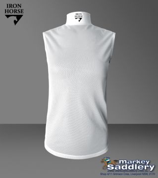 Iron Horse - White Mesh - Sleeveless - 65g