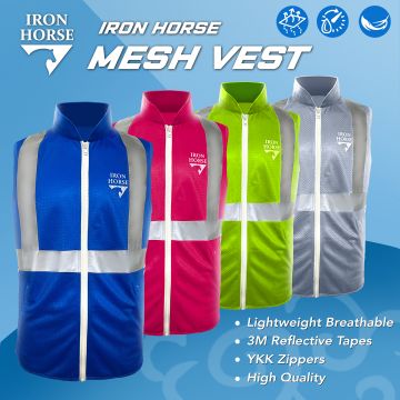 Iron Horse, Reflective Vest - Mesh